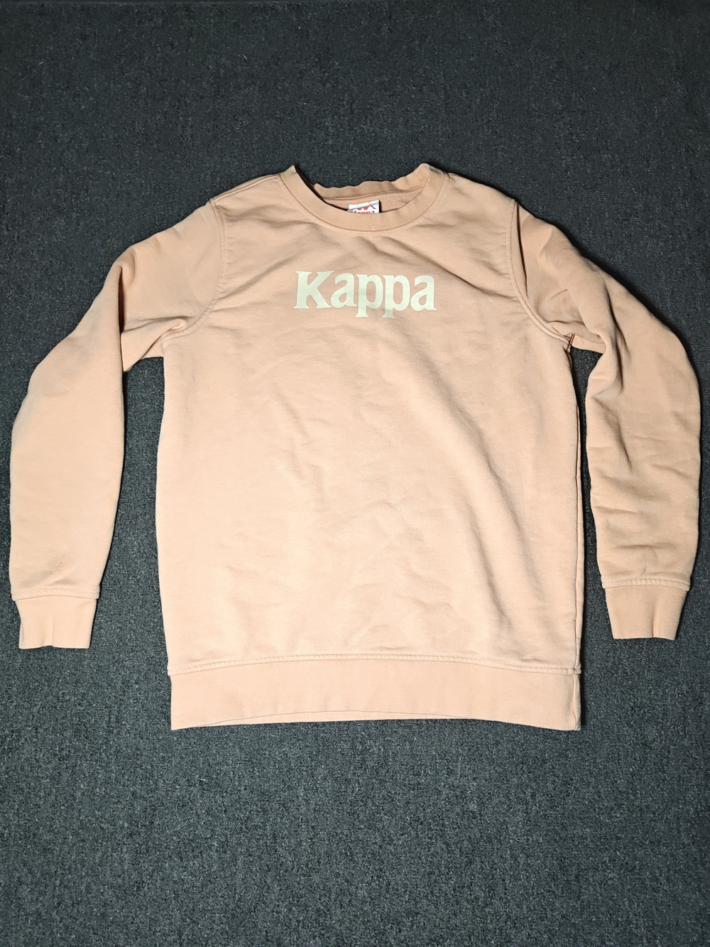 Kappa Men’s Light Peach Crewneck Sweatshirt Size Small